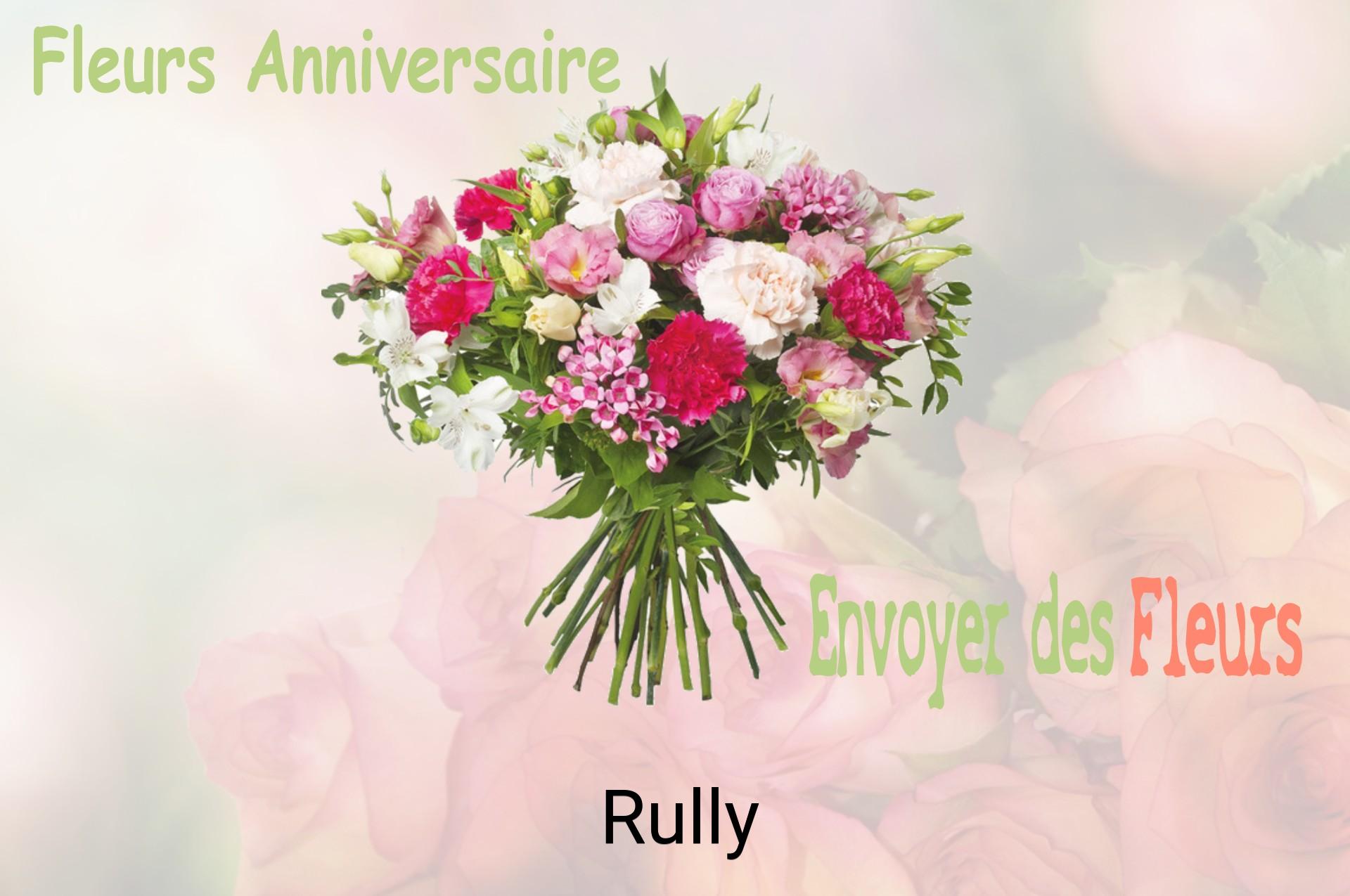Bouquet de fleurs d’anniversaire livré à Rully